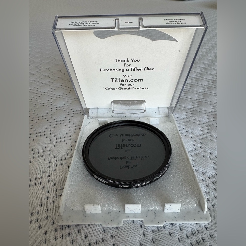 Tiffen 67MM Circular Polarizer filter